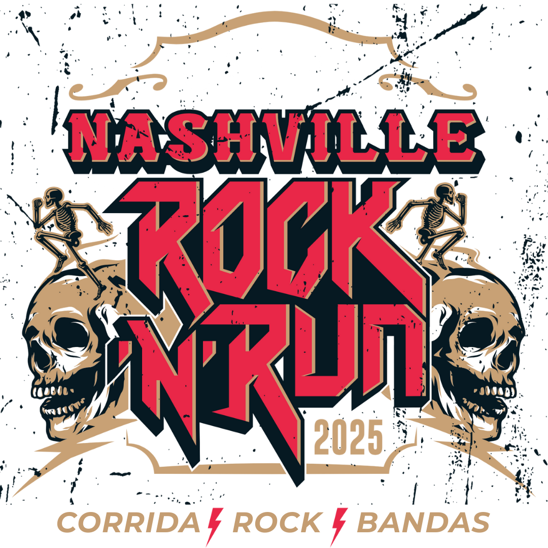 Nashville Rock Run 2025 Logo